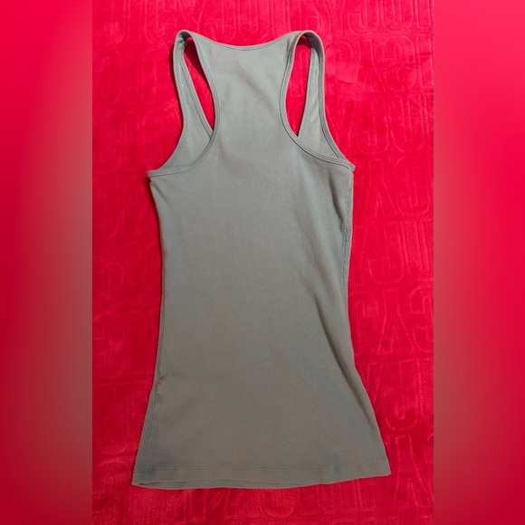 Garage Vintage Ribbed Racerback Tank Top Blue - Picture 5 of 5